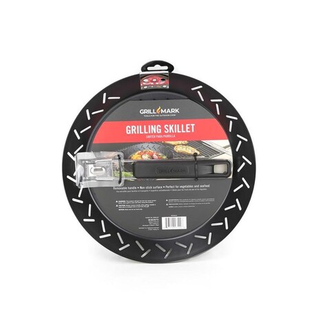 Gardencare Gray Steel Grilling Skillet GA3310378